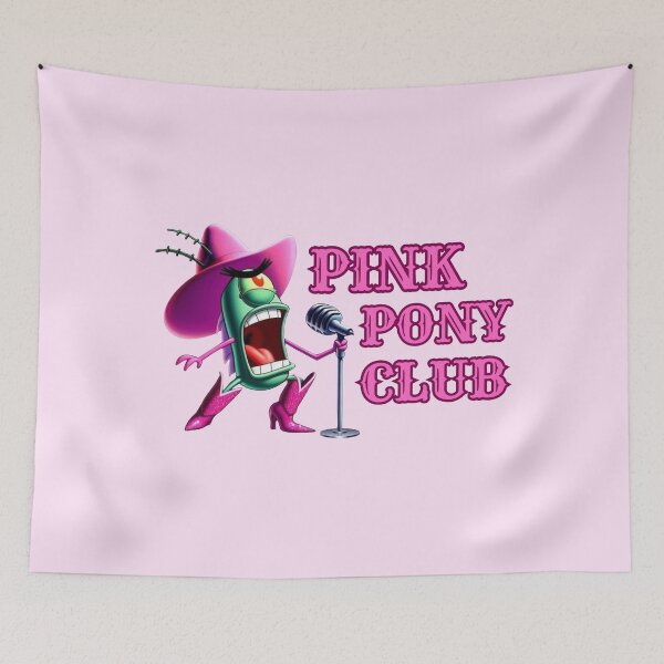 Item preview, Cowboy Plankton Pink Pony Club designed and sold by WitchyHippy.