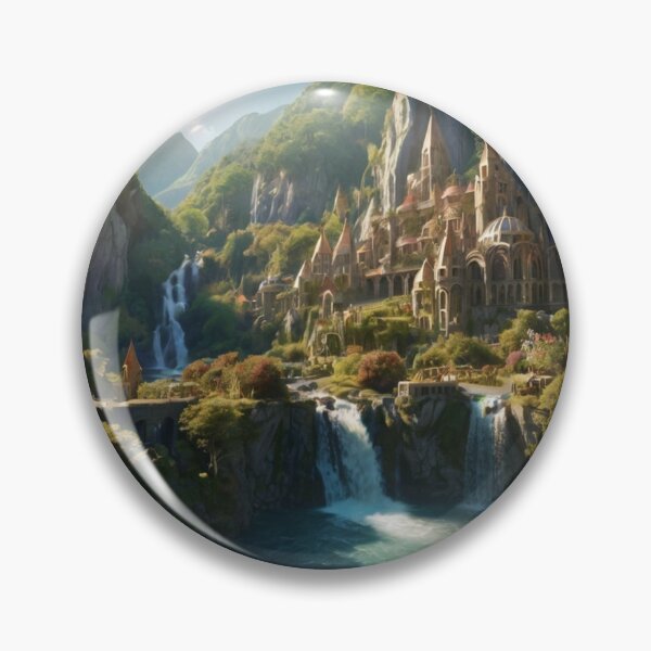 Item preview, Mystical Hidden City by the Falls designed and sold by BlareBlare.