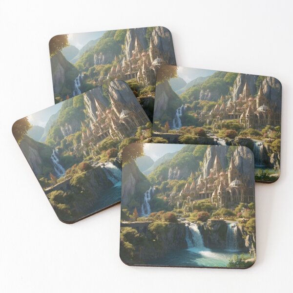 Item preview, Mystical Hidden City by the Falls designed and sold by BlareBlare.