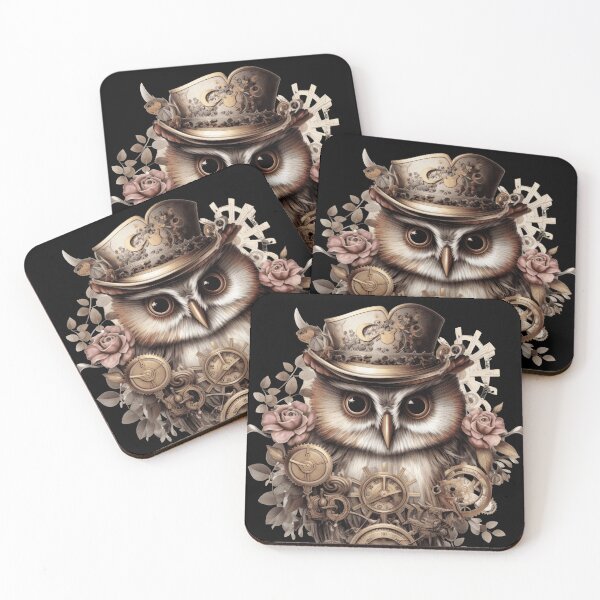 Artikelvorschau, Steampunk-Eule - Steampunk-Kunst entworfen und verkauft von Chaotic Joy.