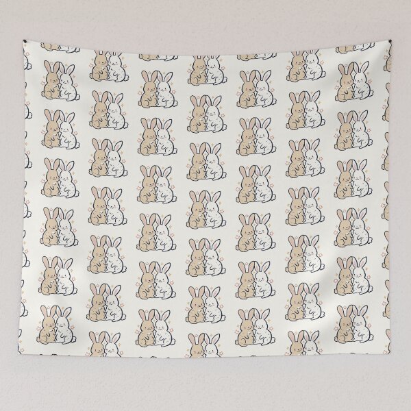 Item preview, Cute bunnies friends  designed and sold by Artofmayara.