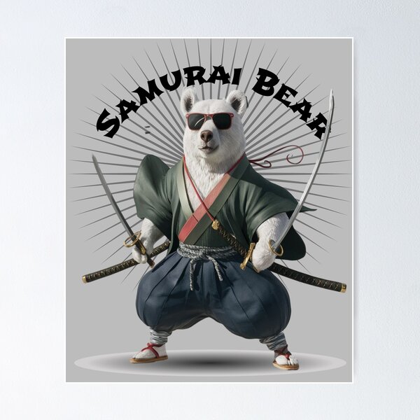 Item preview, Samurai Bear designed and sold by JansenGS.