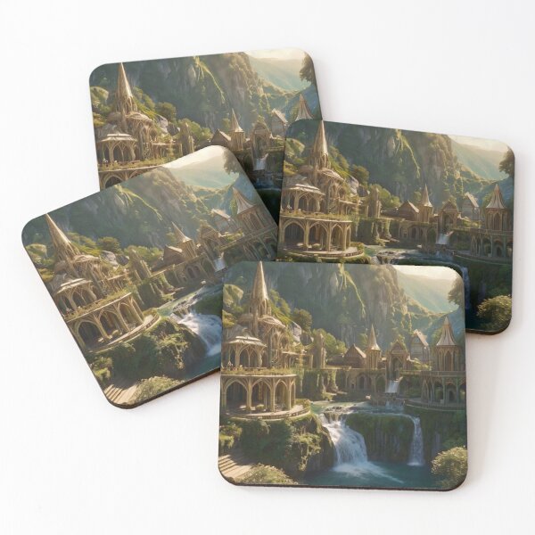 Item preview, Waterfall Enclave of the Hidden City designed and sold by BlareBlare.