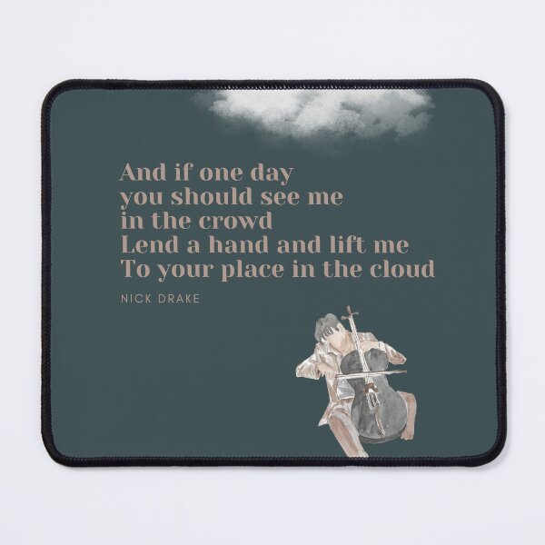 Item preview, Cello Song Nick Drake Fan art designed and sold by Etaipal.