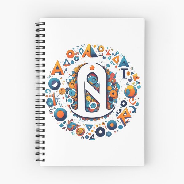 Item preview, Colorful Abstract Letters. designed and sold by DevemDavam.