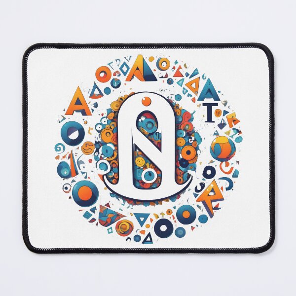 Item preview, Colorful Abstract Letters. designed and sold by DevemDavam.