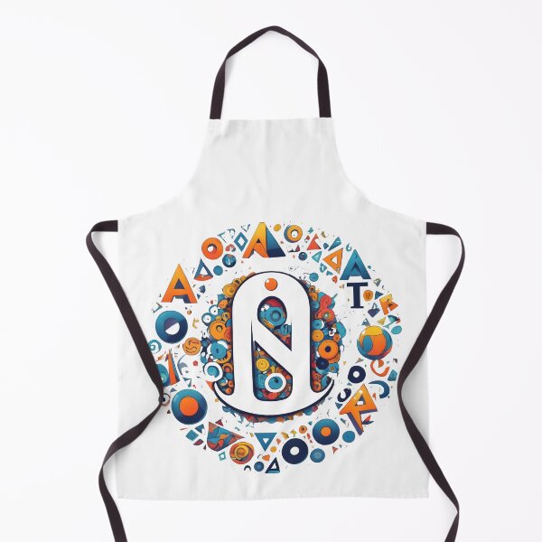 Item preview, Colorful Abstract Letters. designed and sold by DevemDavam.