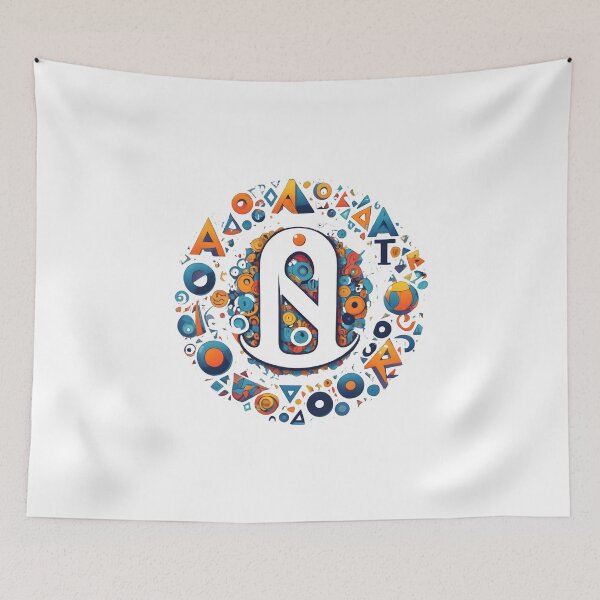 Item preview, Colorful Abstract Letters. designed and sold by DevemDavam.