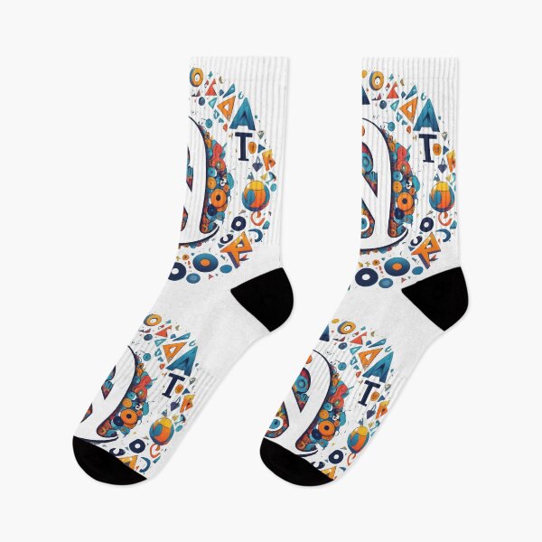 Item preview, Colorful Abstract Letters. designed and sold by DevemDavam.