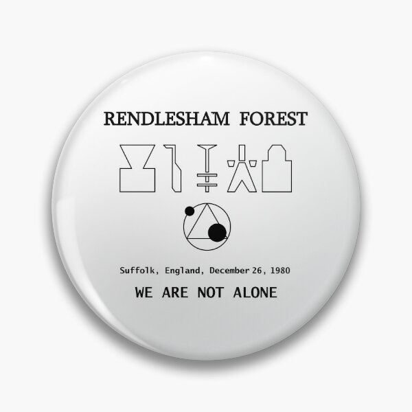 Item preview, Rendlesham Forest UFO Incident - UFO Symbols designed and sold by CreatureHouse95.