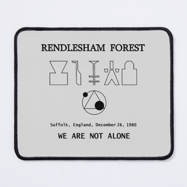 Item preview, Rendlesham Forest UFO Incident - UFO Symbols designed and sold by CreatureHouse95.