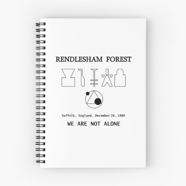 Item preview, Rendlesham Forest UFO Incident - UFO Symbols designed and sold by CreatureHouse95.