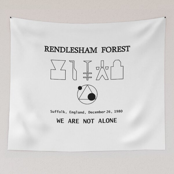 Item preview, Rendlesham Forest UFO Incident - UFO Symbols designed and sold by CreatureHouse95.