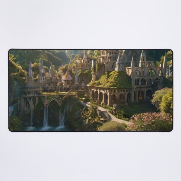 Item preview, Hidden City of the Enchanted Falls designed and sold by BlareBlare.