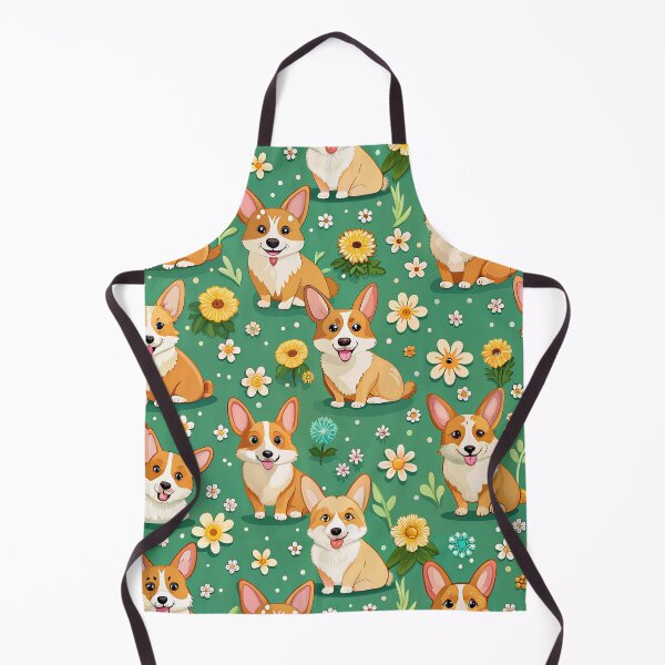 Item preview, Blooming with Corgis designed and sold by ArtyChoc.