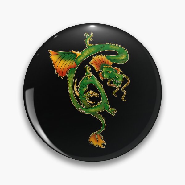 Item preview, Gaby's Dragon Tattoo - dark background designed and sold by Themys24.