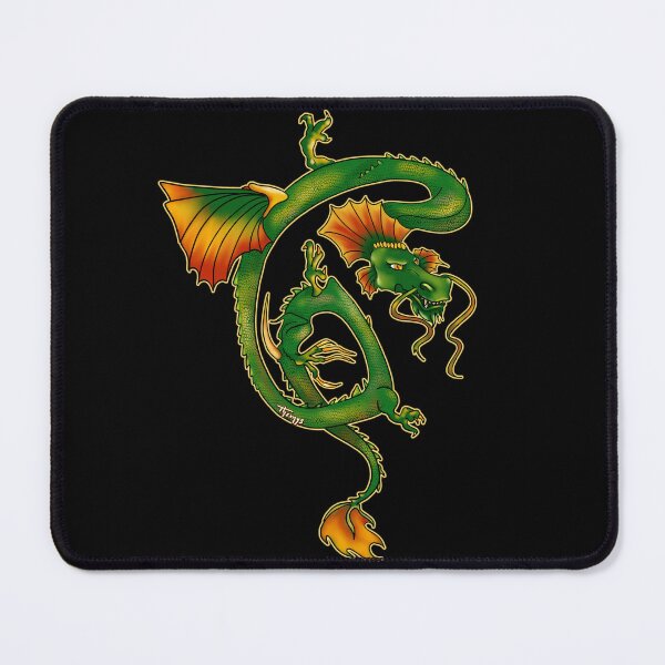 Item preview, Gaby's Dragon Tattoo - dark background designed and sold by Themys24.