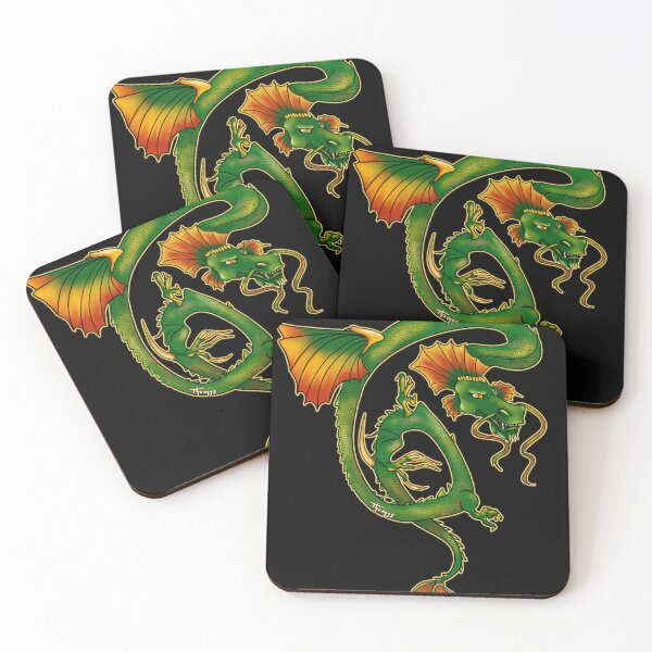 Item preview, Gaby's Dragon Tattoo - dark background designed and sold by Themys24.