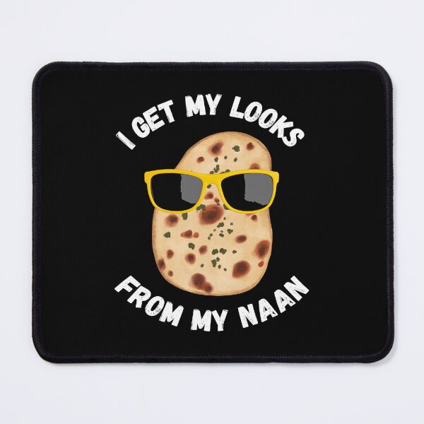 Item preview, Funny Naan Bread Humor Design designed and sold by JesterKrewArt.