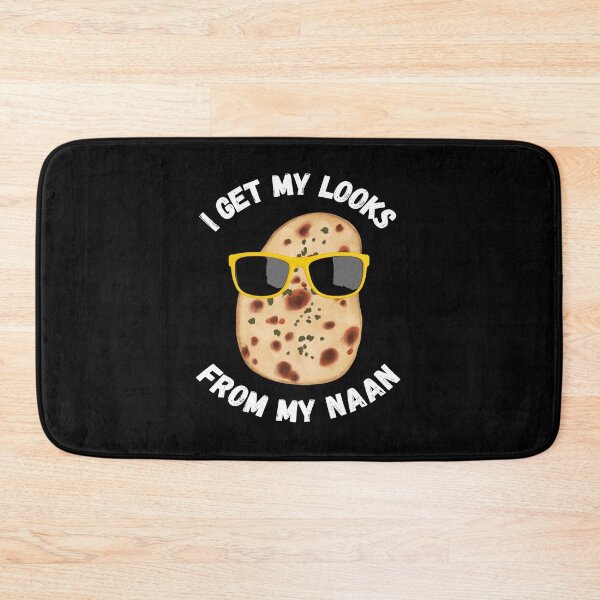 Item preview, Funny Naan Bread Humor Design designed and sold by JesterKrewArt.