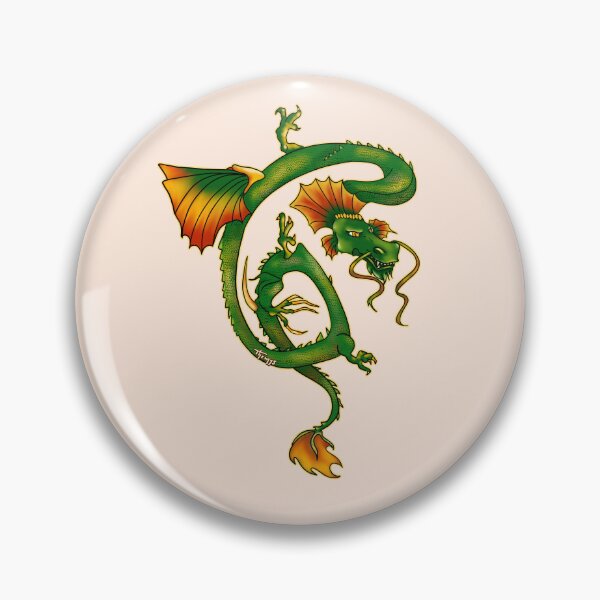 Item preview, Gaby's Dragon Tattoo - light background designed and sold by Themys24.