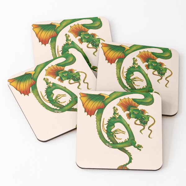 Item preview, Gaby's Dragon Tattoo - light background designed and sold by Themys24.