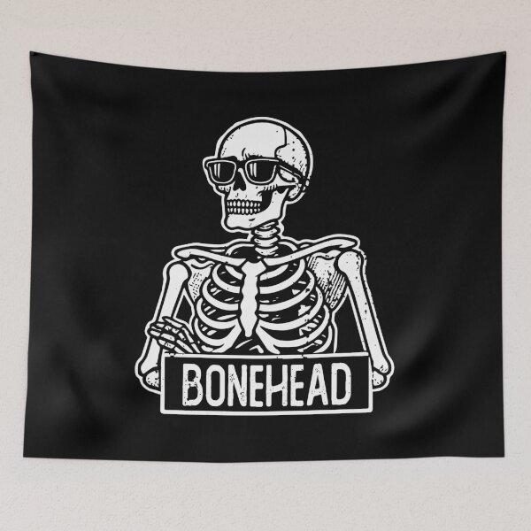 Item preview, Bonehead Funny Skeleton Humor Teens Boys Girls designed and sold by Designer-Girl.