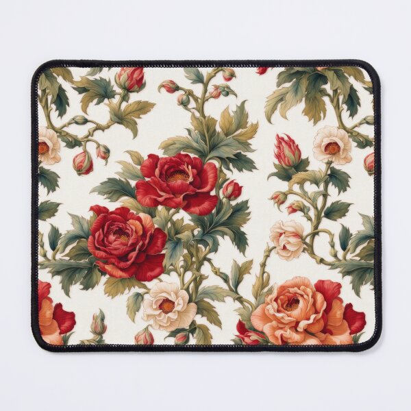 Item preview, Art Nouveau Seamless Floral Pattern - Rose Collection 07 designed and sold by elektronen.