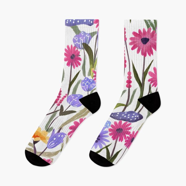 Item preview, Nature's vibrant palette flower meadow green blue violet and blue -57 designed and sold by Zbigniew  Skrodzki.
