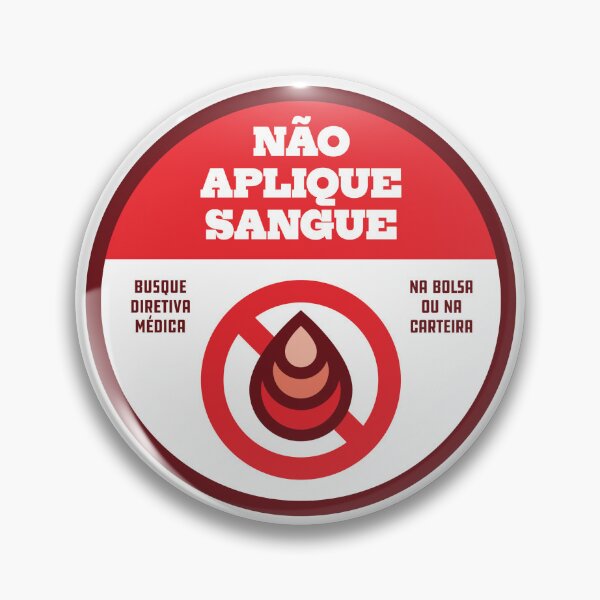 Item preview, Não aplique sangue! Opção 1 designed and sold by The Majestic Gift.