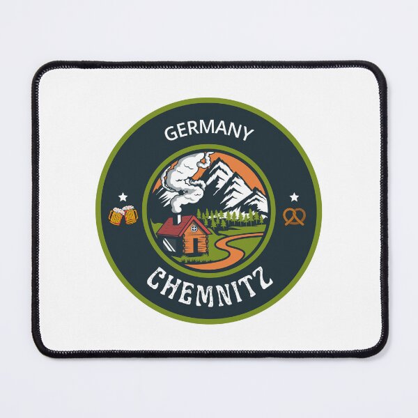 Item preview, Chemnitz Germany Green Emblem designed and sold by World Designs.