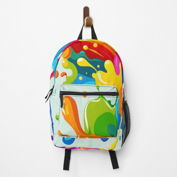 Item preview, Vivid Acrylic Splashes - Colorful Abstract Art designed and sold by AgarutanPrint.