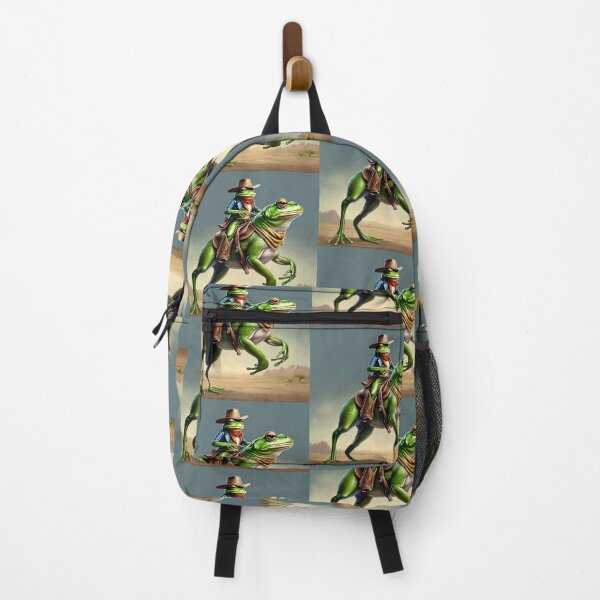Item preview, Cowboy Frog Rides a Frog designed and sold by FarmOfCuties.