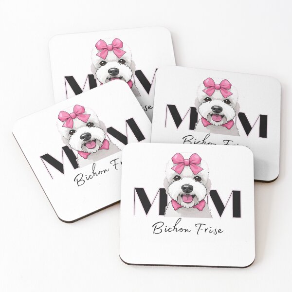 Item preview, Minimalistic Aesthetic Dog Mom Bichon Frise Dog  designed and sold by GoodyPaws.