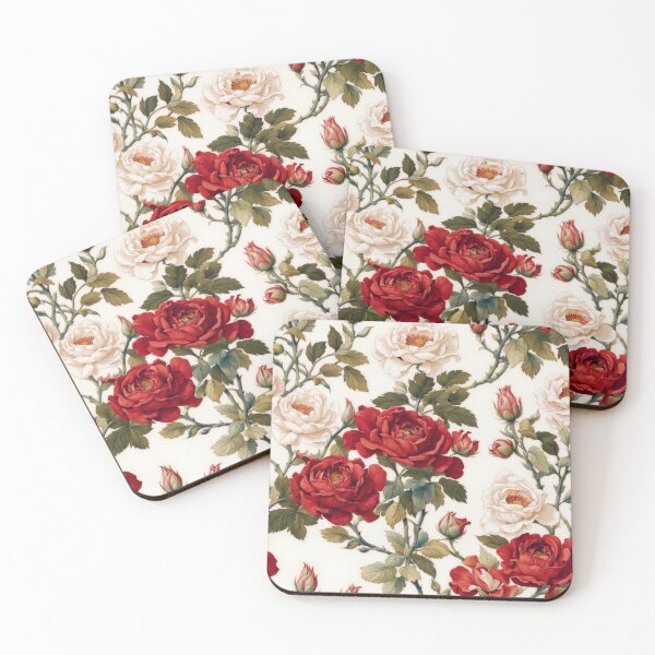 Item preview, Art Nouveau Seamless Floral Pattern - Rose Collection 08 designed and sold by elektronen.
