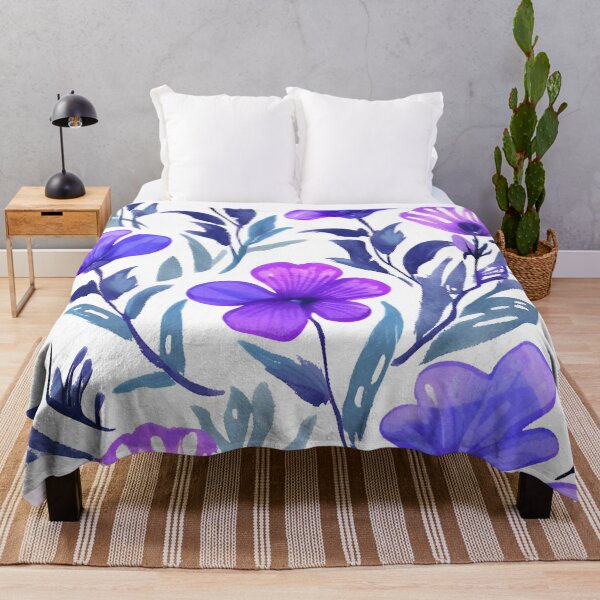 Item preview, Floral landscape meadow nature wildflowers designed and sold by Zbigniew Skrodzki.