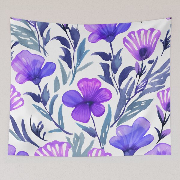 Item preview, Floral landscape meadow nature wildflowers  designed and sold by Zbigniew  Skrodzki.