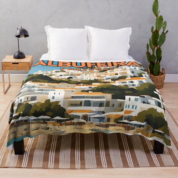 Item preview, Albufeira Vintage Art Poster designed and sold by ZionPosteria.