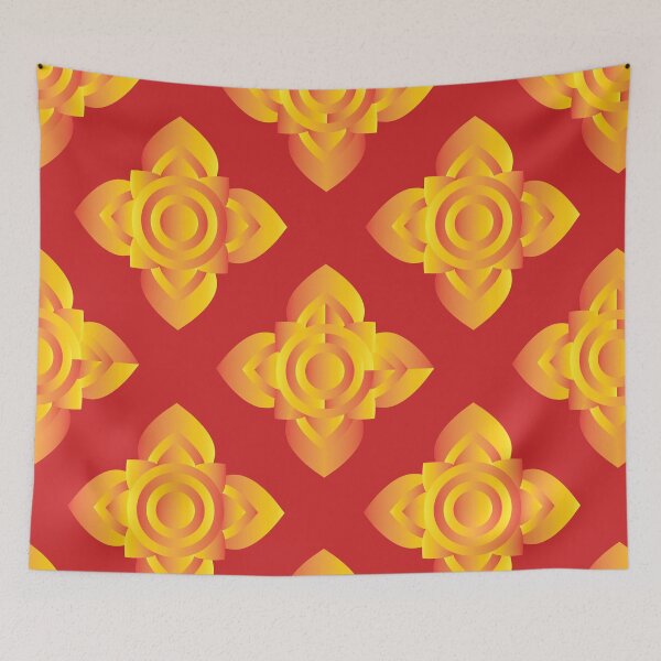 Item preview, Thai pattern Prajam Yam pattern designed and sold by WSShopArt21.