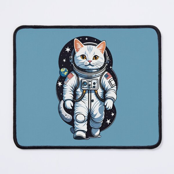 Item preview, Catstronaut (#08) cat astronaut in space [Create a set!] designed and sold by SolidEarthArt.
