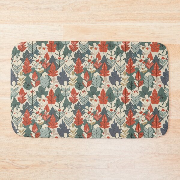 Item preview, Copy of Seamless pattern of leaves, colorful flowers and foliage  designed and sold by creativekrish.