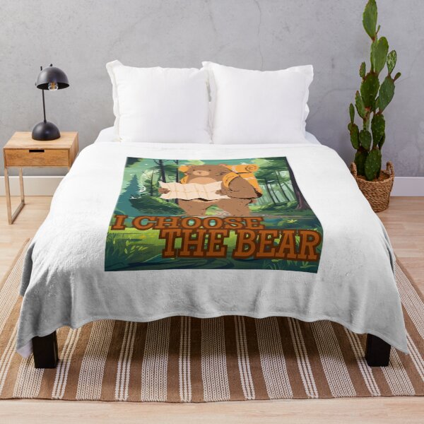 Item preview, I Choose the Bear designed and sold by LivingRoomZoo.