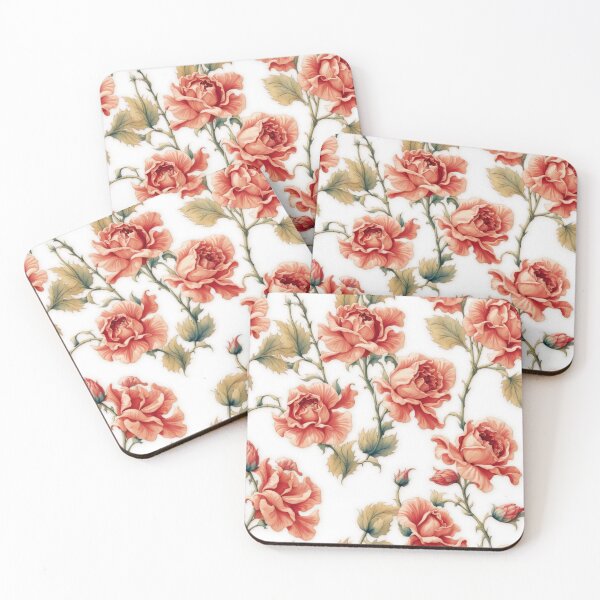 Item preview, Art Nouveau Seamless Floral Pattern - Rose Collection 09 designed and sold by elektronen.
