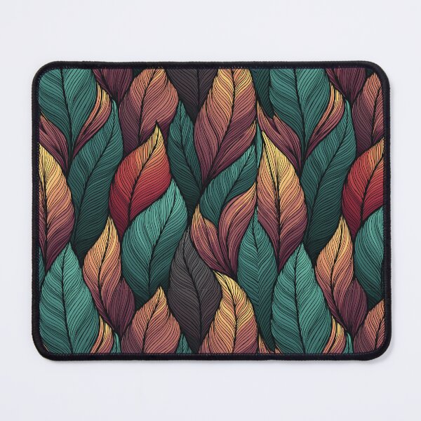 Item preview, Seamless pattern of colorful leaves designed and sold by creativekrish.