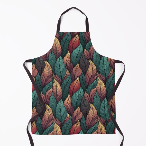 Item preview, Seamless pattern of colorful leaves designed and sold by creativekrish.
