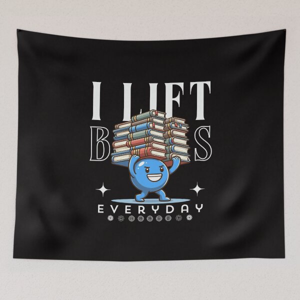 Item preview, I Lift Books Everyday designed and sold by Peerless-Prime.