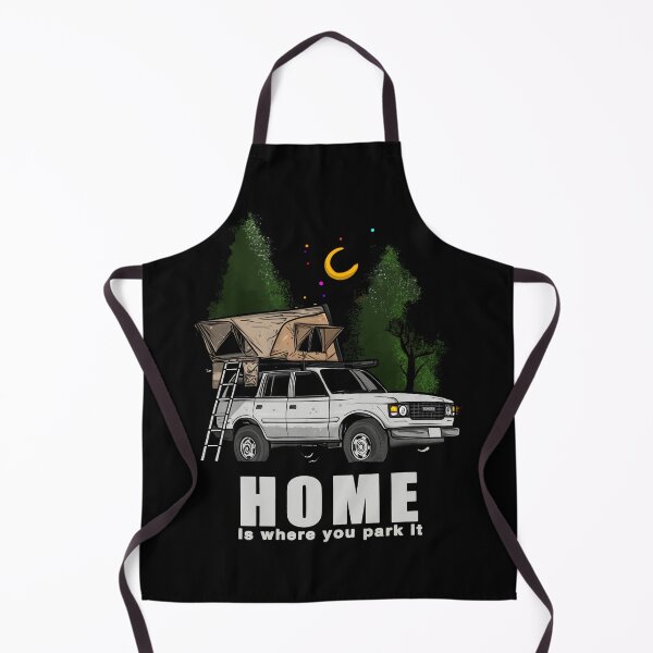 Item preview, Home Is Where You Park It Land Cruiser - White designed and sold by KarenSheparda.
