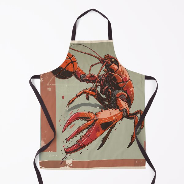 Artikelvorschau, Basketball Lobster: Sportlicher Ozean entworfen und verkauft von WaveVisions.