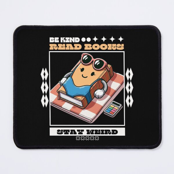 Item preview, Be Kind, Read Books, Stay Weird designed and sold by Peerless-Prime.