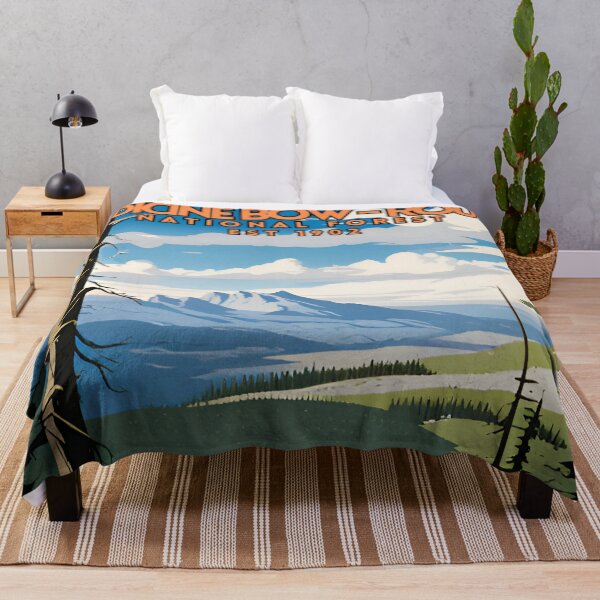 Item preview, Medicine Bow - Routt National Forest designed and sold by ZionPosteria.
